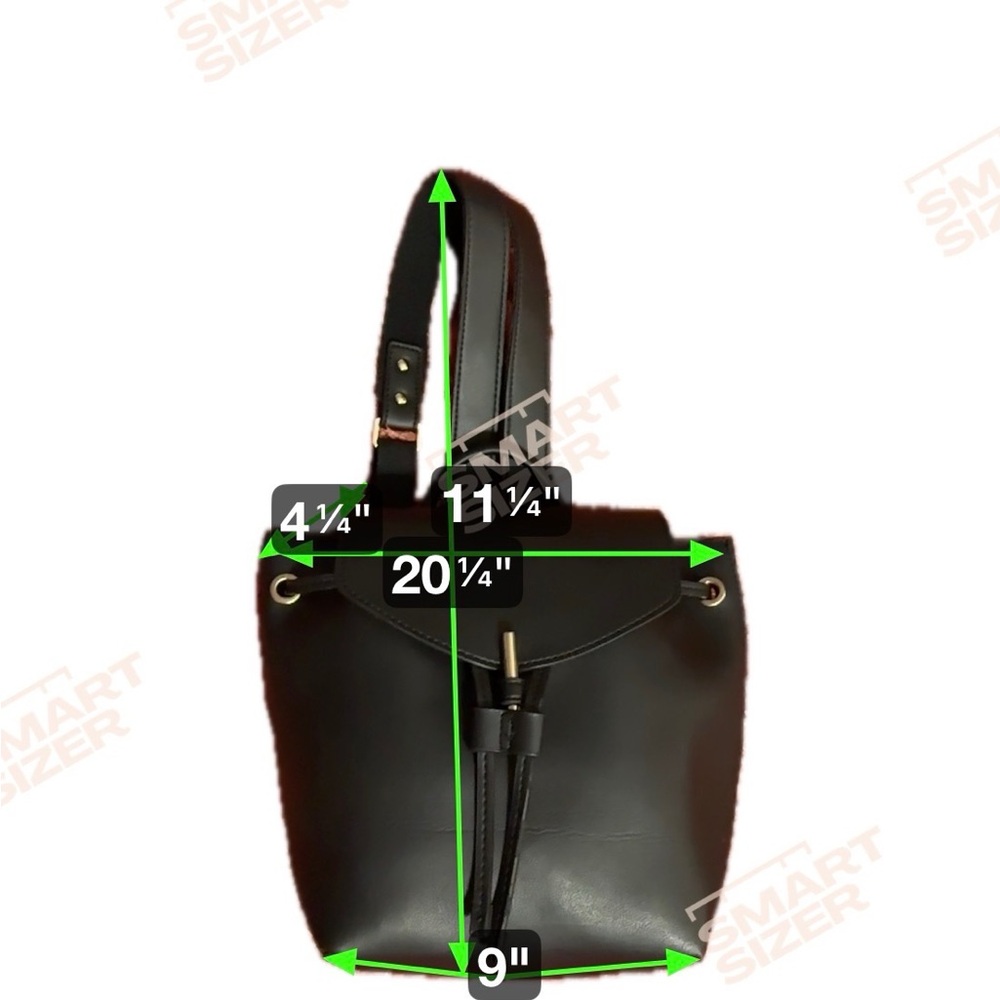 Chic, Trendy TopShop  Black Leather Backpack - Picture 8 of 9